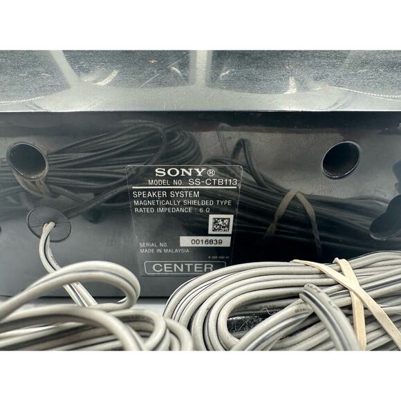 Sony Surround Sound System 5 Speakers & Subwoofer SS-TSB118 & SS-WSB114 - Picture 4 of 6